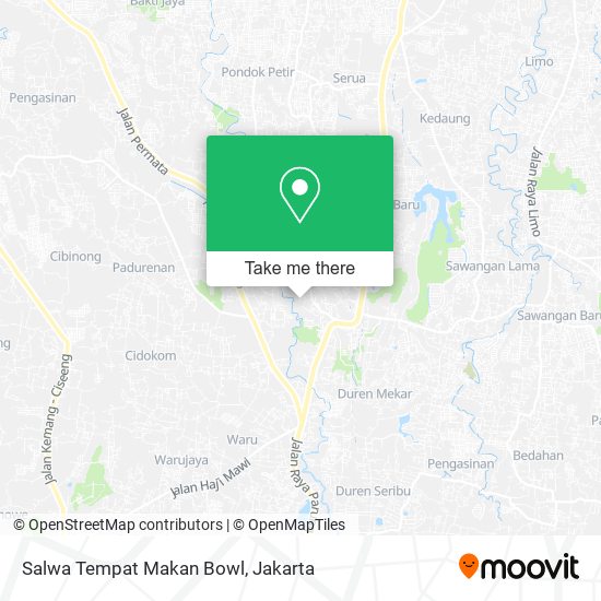 Salwa Tempat Makan Bowl map