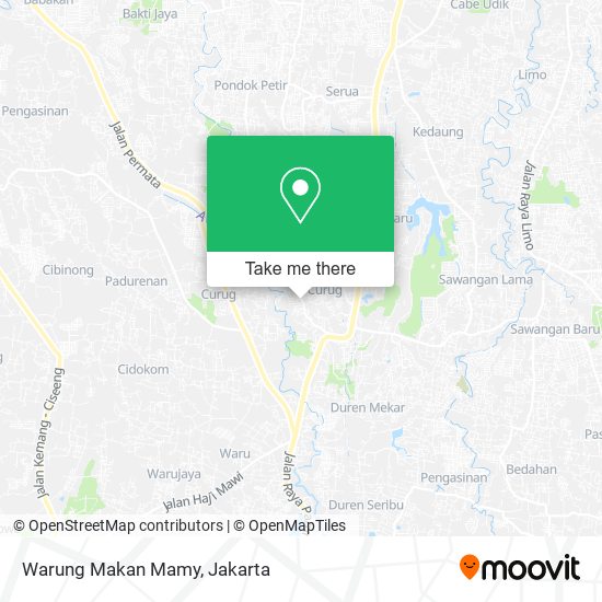 Warung Makan Mamy map