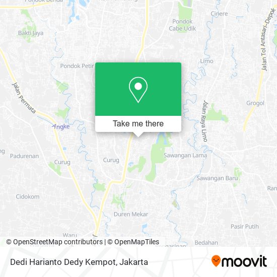 Dedi Harianto Dedy Kempot map