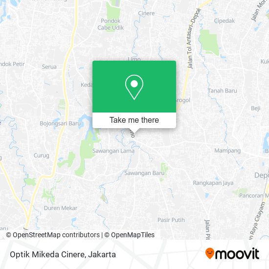 Optik Mikeda Cinere map