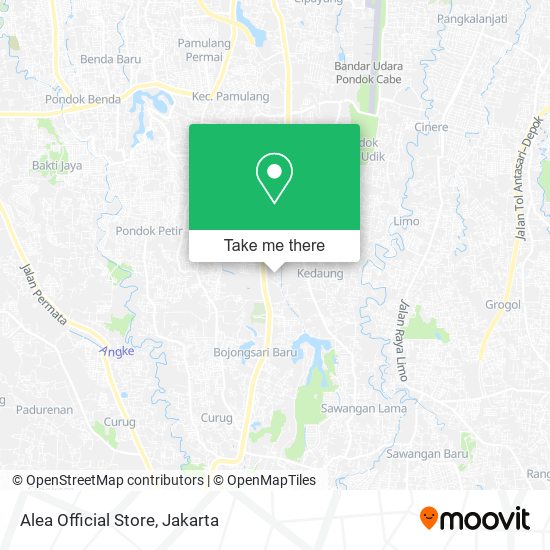 Alea Official Store map