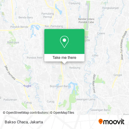 Bakso Chaca map