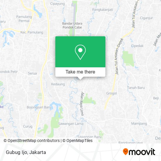 Gubug Ijo map