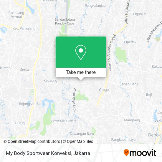 My Body Sportwear Konveksi map