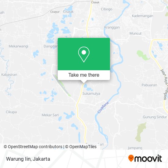 Warung Iin map