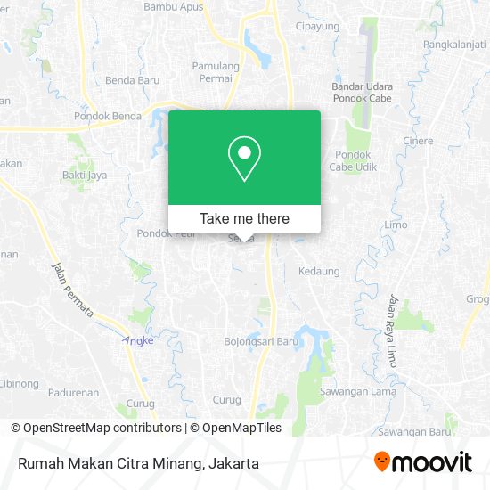 Rumah Makan Citra Minang map