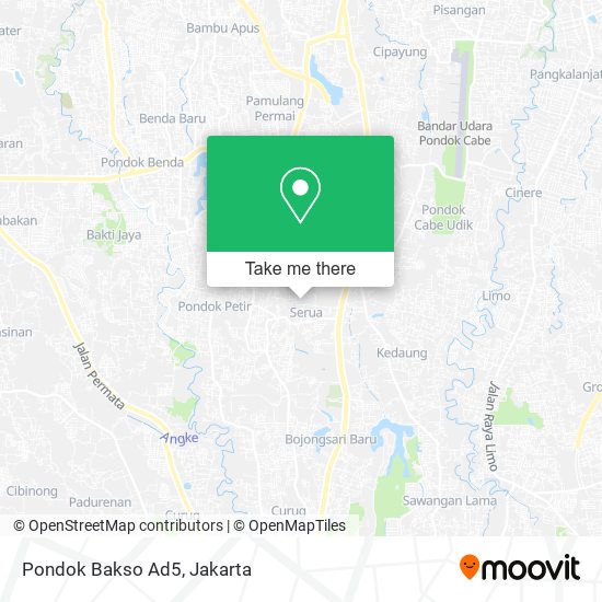 Pondok Bakso Ad5 map