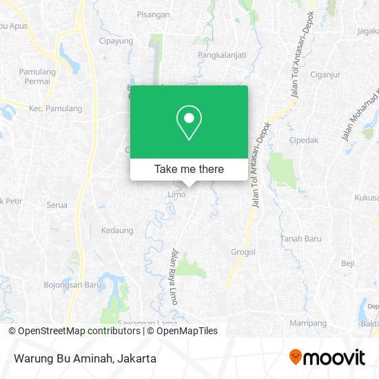 Warung Bu Aminah map