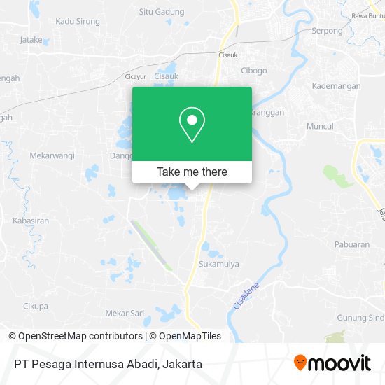 PT Pesaga Internusa Abadi map