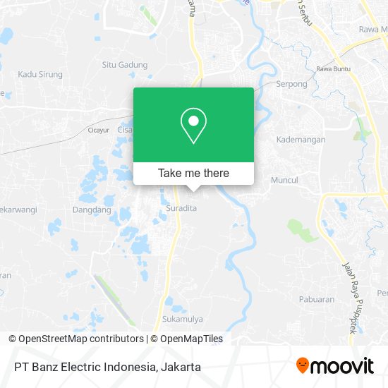 PT Banz Electric Indonesia map