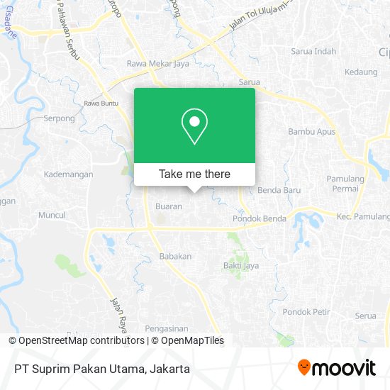 PT Suprim Pakan Utama map