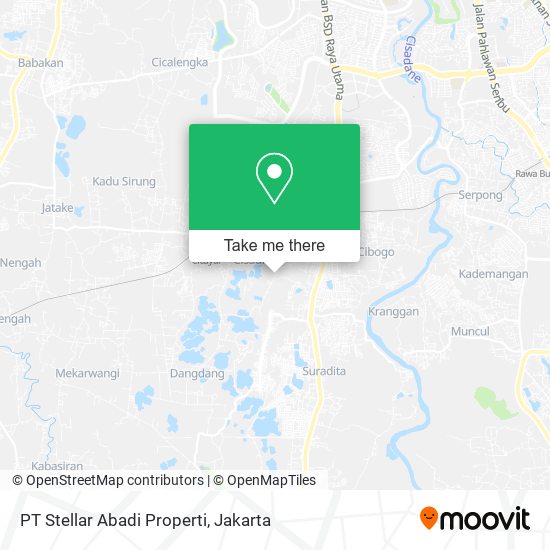 PT Stellar Abadi Properti map