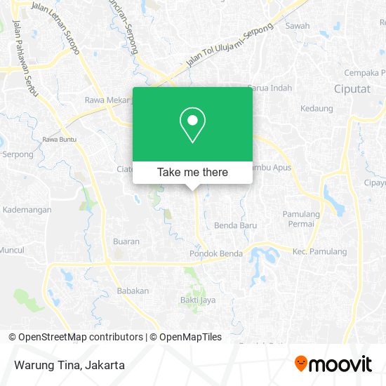 Warung Tina map