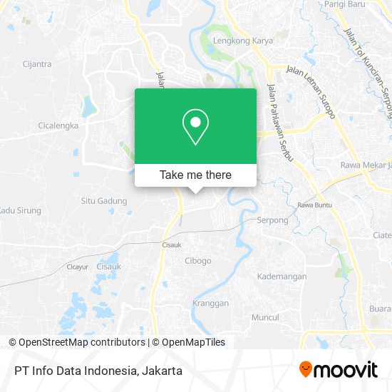 PT Info Data Indonesia map