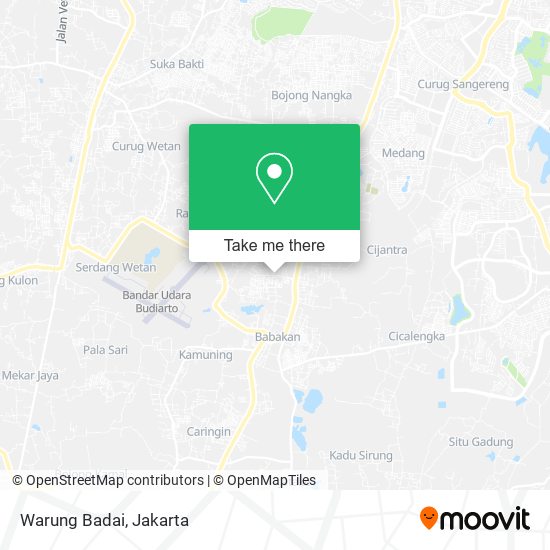 Warung Badai map