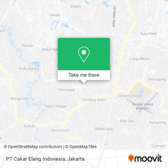 PT Cakar Elang Indonesia map