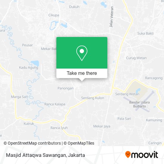 Masjid Attaqwa Sawangan map