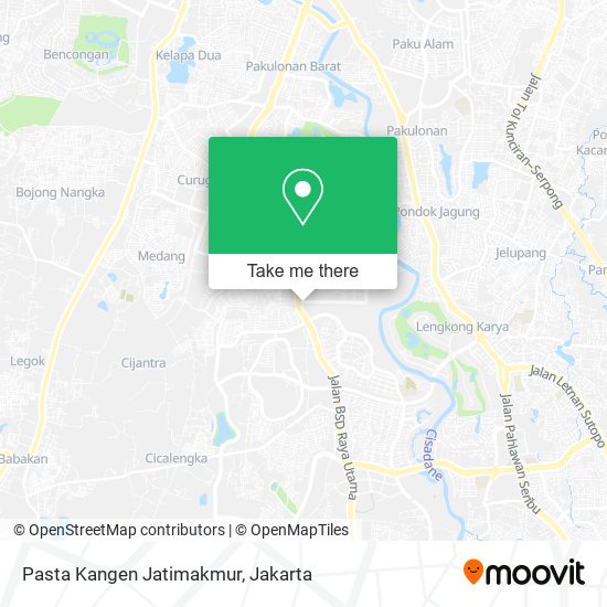 Pasta Kangen Jatimakmur map