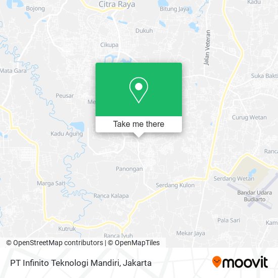 PT Infinito Teknologi Mandiri map