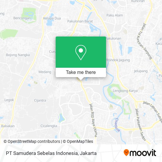 PT Samudera Sebelas Indonesia map
