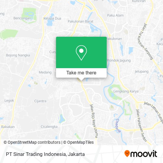 PT Sinar Trading Indonesia map