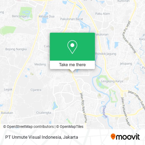PT Unmute Visual Indonesia map