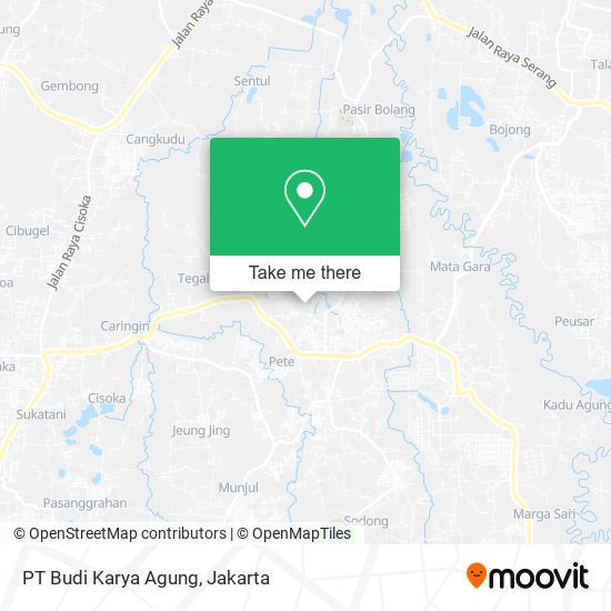 PT Budi Karya Agung map