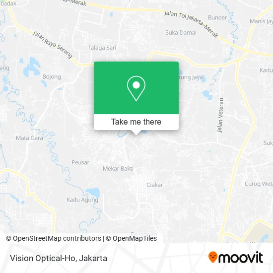 Vision Optical-Ho map
