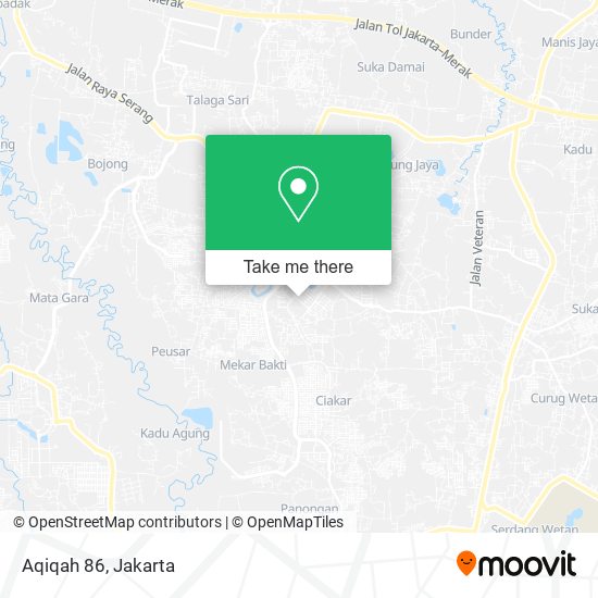 Aqiqah 86 map