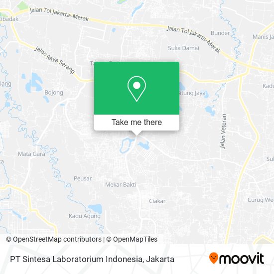 PT Sintesa Laboratorium Indonesia map