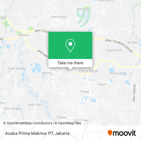Asaba Prima Makmur PT map