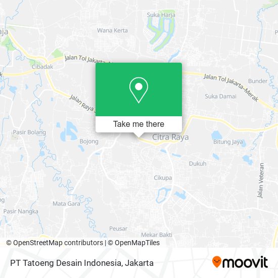 PT Tatoeng Desain Indonesia map