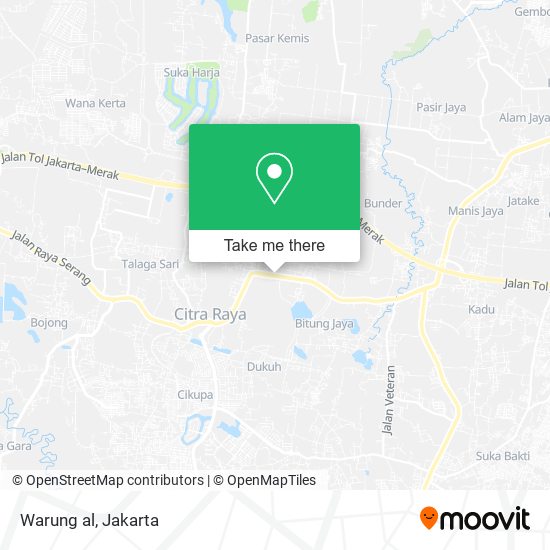 Warung al map