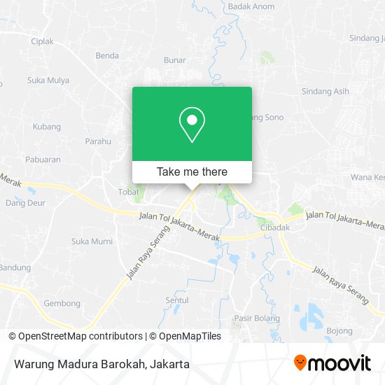 Warung Madura Barokah map