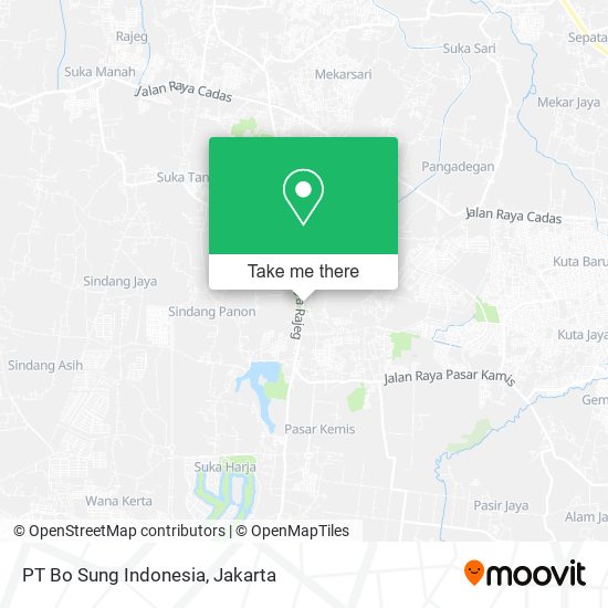 PT Bo Sung Indonesia map