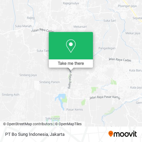 PT Bo Sung Indonesia map