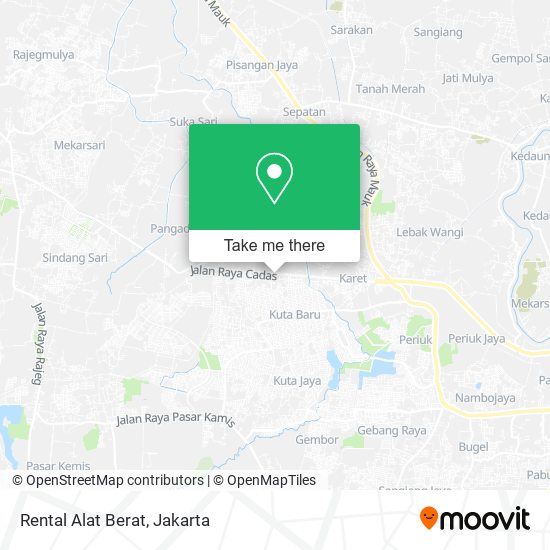 Rental Alat Berat map