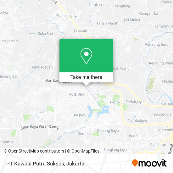 PT Kawasi Putra Sukses map