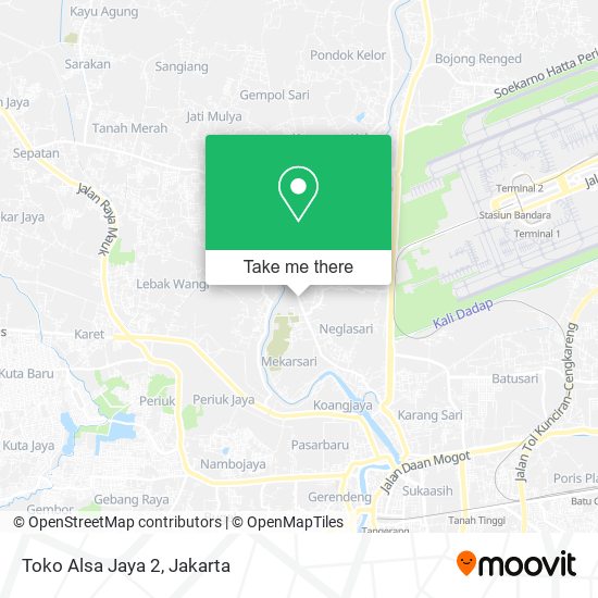 Toko Alsa Jaya 2 map