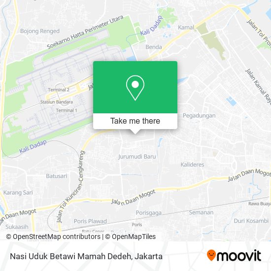 Nasi Uduk Betawi Mamah Dedeh map