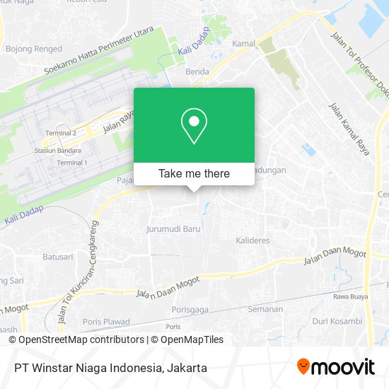 PT Winstar Niaga Indonesia map