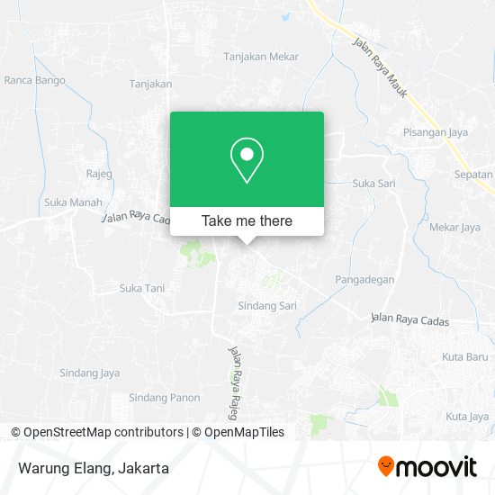 Warung Elang map