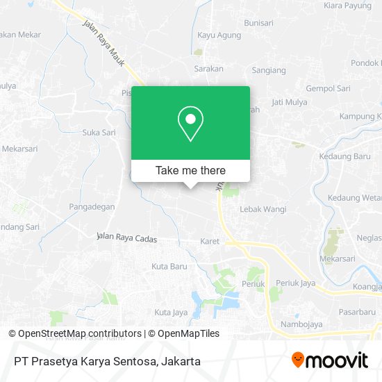 PT Prasetya Karya Sentosa map