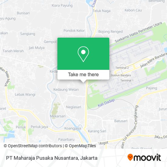 PT Maharaja Pusaka Nusantara map