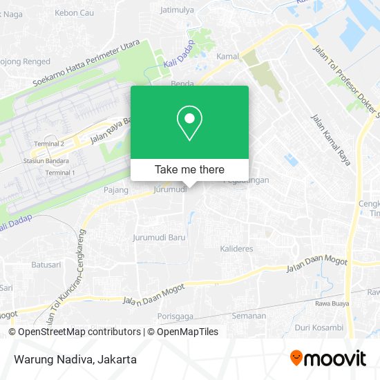 Warung Nadiva map