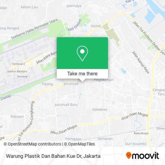 Warung Plastik Dan Bahan Kue Dr map