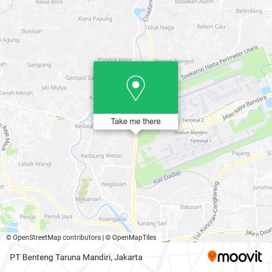 PT Benteng Taruna Mandiri map