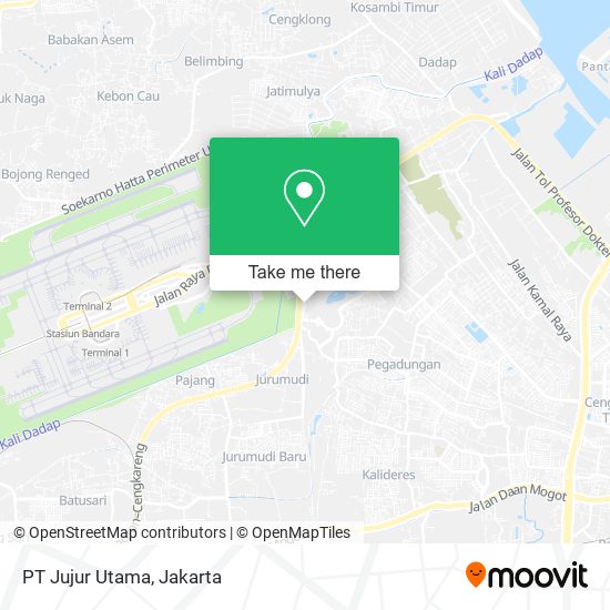 PT Jujur Utama map