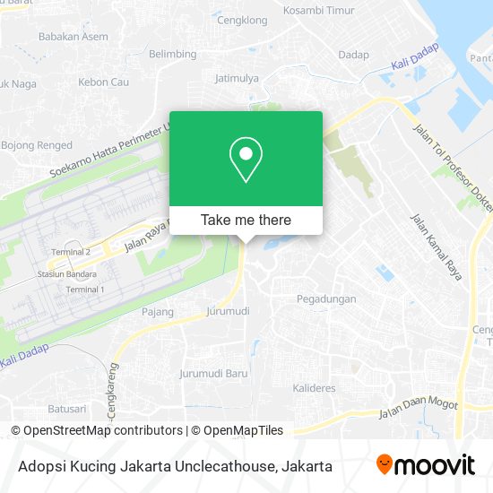 Adopsi Kucing Jakarta Unclecathouse map
