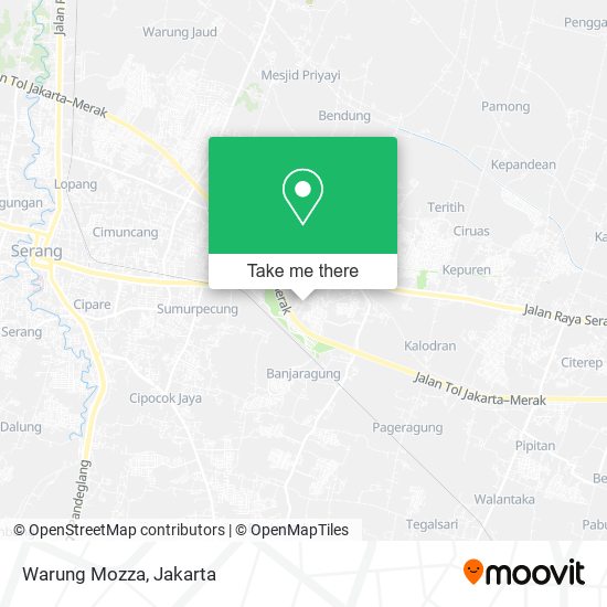 Warung Mozza map